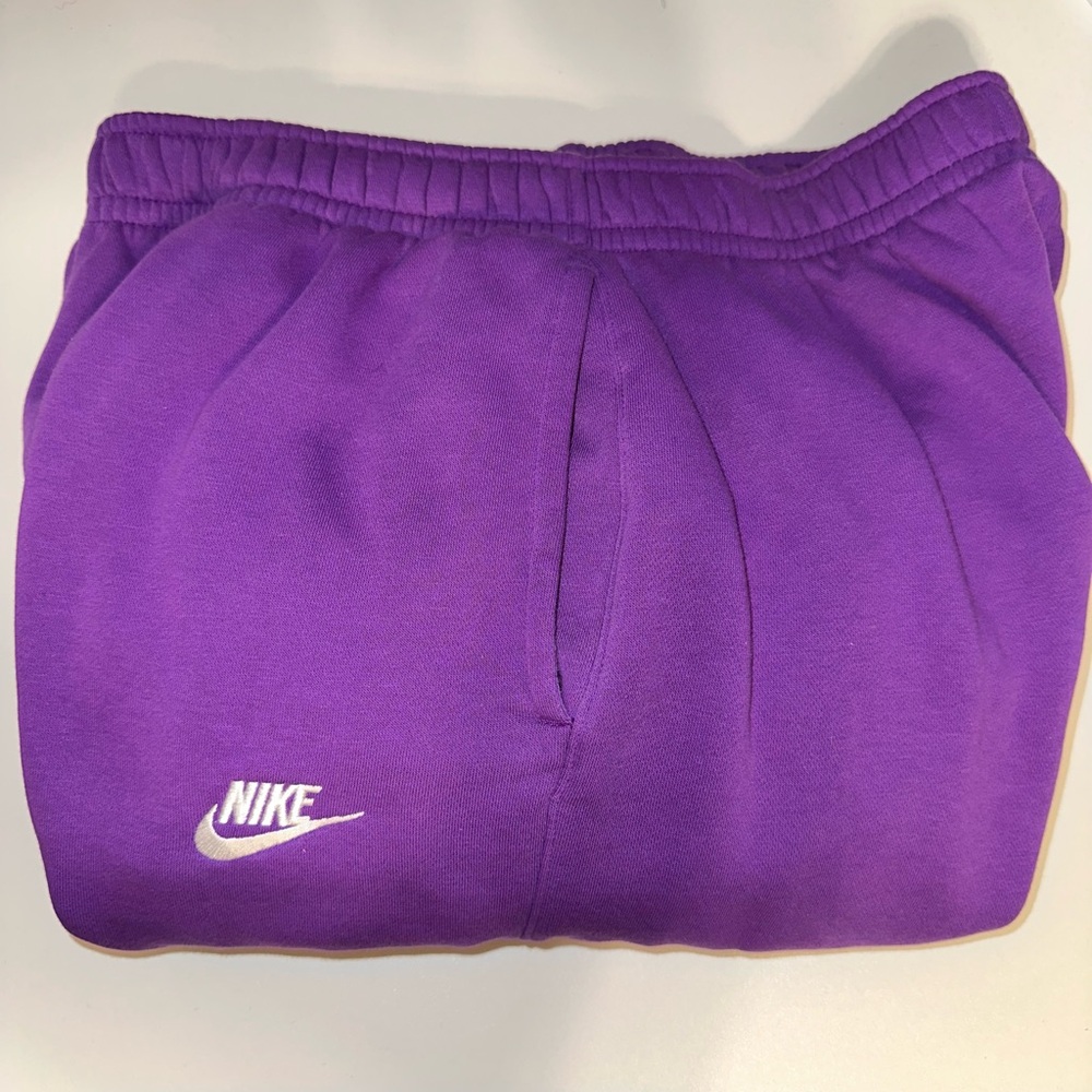 Nike Purple Sweatpants Comfortable Joggers